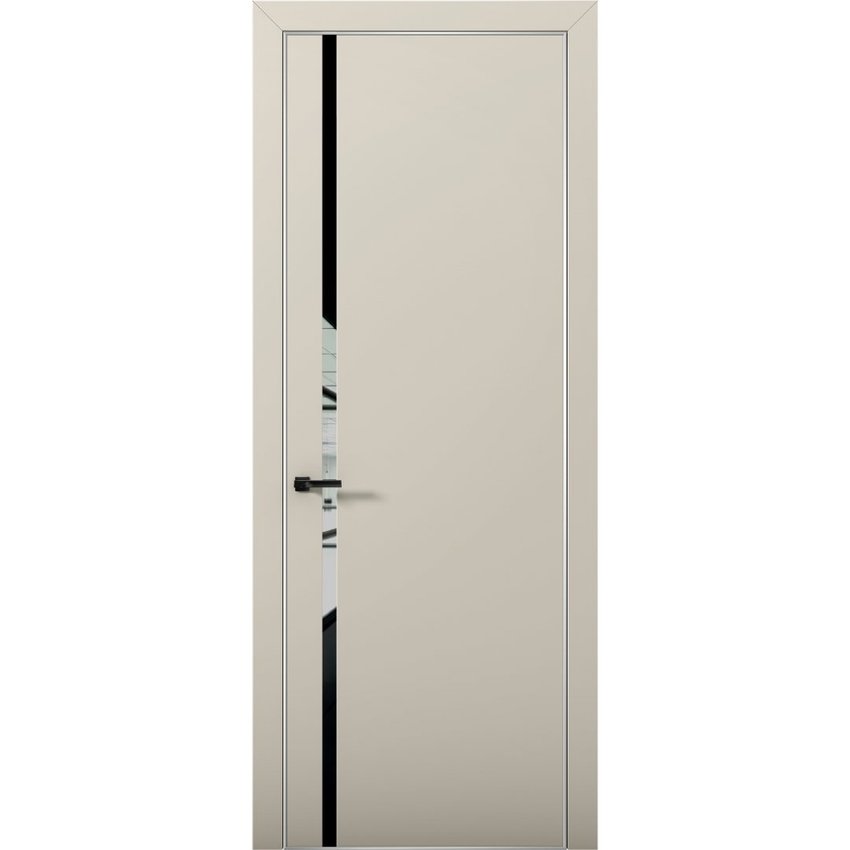 Межкомнатная дверь Палладий 8 силк грей со стеклом