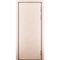 Маятниковая влагостойкая дверь Kapelli кремовый RAL 9001 глухая