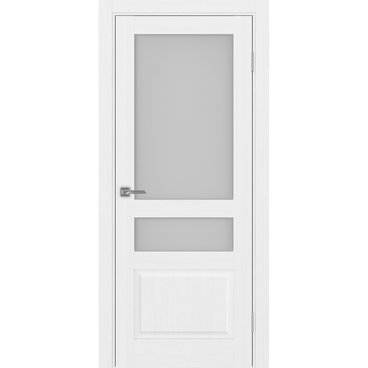 Межкомнатная дверь Тоскана 631.221 белый лёд со стеклом