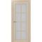 Межкомнатная дверь экошпон Турин 541.2222 белёный дуб остеклённая