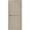 Межкомнатная дверь экошпон Турин 502АПП.11 мокко с молдингом