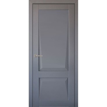 Межкомнатная дверь Perfecto 101 barhat grey глухая