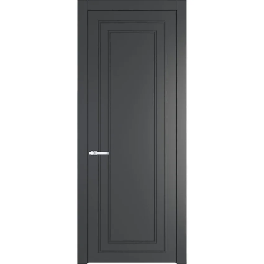 Фото межкомнатная дверь эмаль Profil Doors 26PW графит глухая