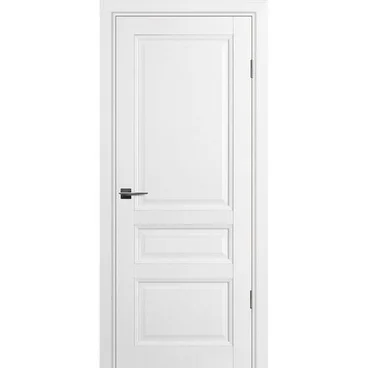 Межкомнатная дверь экошпон PSU-40 белая глухая