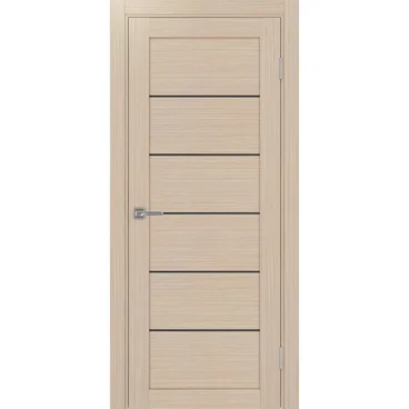 Межкомнатная дверь экошпон Турин 501АПП.1 белёный дуб с молдингом