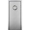 Маятниковая влагостойкая дверь Kapelli серый RAL 7035 с иллюминатором