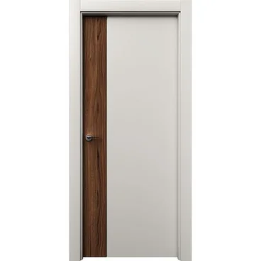 Межкомнатная дверь эмаль Ofram Неом RAL 9001 глухая