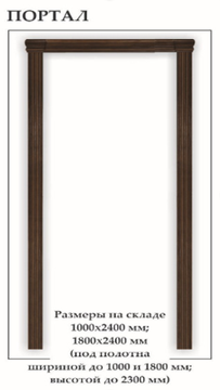 Капитель дверная шпонированная телескопическая 3 элемента Regidoors 1500 мм