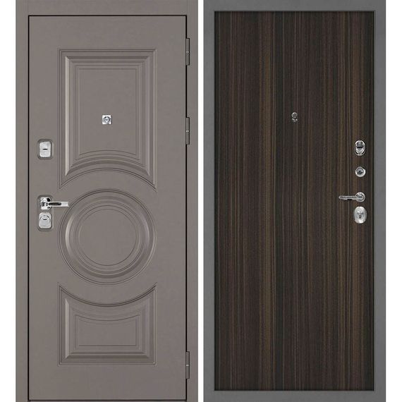 Входная дверь Плаза-177 панель гладкая эвкалипт африканский