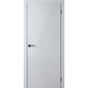 Межкомнатная дверь экошпон Дюна 1 норд глухая