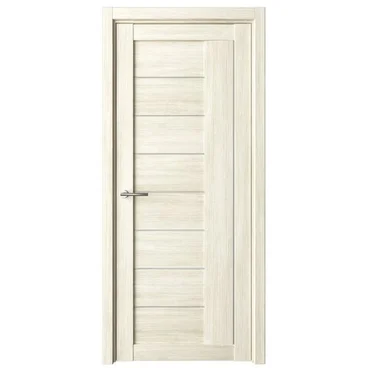 Межкомнатная дверь Марсель эко-шпон белый кипарис со стеклом