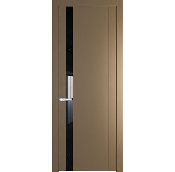 Межкомнатная дверь 1.2P перламутр золото остеклённая