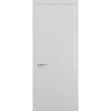 Межкомнатная дверь Квалитет К7 серая матовая глухая