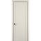 Фото межкомнатной двери керамик FL 1 жемчужный глухая
