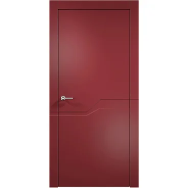 Межкомнатная дверь эмаль Дверцов Тиволи 5 RAL 3003 глухая