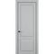 Фото межкомнатной двери керамик NC 3 шеллак серый глухая
