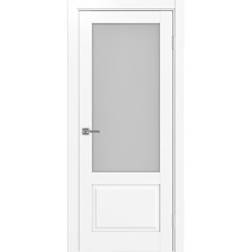 Межкомнатная дверь Тоскана 640.21 белый снежный со стеклом