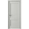 Межкомнатная дверь винил Рим платина глухая