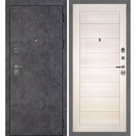 Входная дверь Тетра-126 панель сборная сандал бежевый