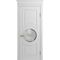 Межкомнатная дверь массив бука Viporte Лацио Амбиенте белая эмаль остекление 4