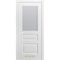 Межкомнатная дверь эмаль Версаль-2Ф белоснежная со стеклом