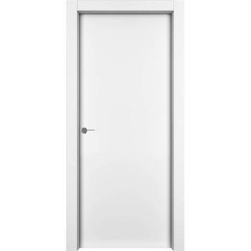 Межкомнатная дверь эмаль 1001 белая глухая