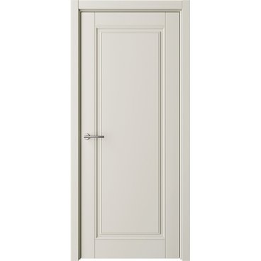 Межкомнатная дверь эмаль Классика 1 латте глухая