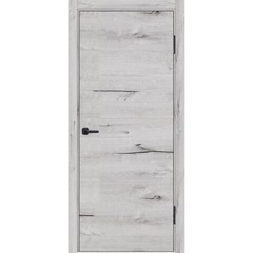 Дверь экошпон ЛУ-45 арктик глухая