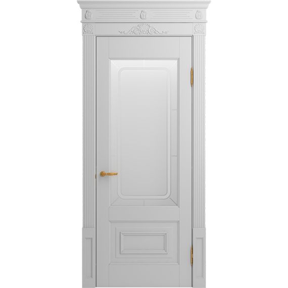 Межкомнатная дверь массив бука Viporte Неаполь аворио остеклённая