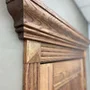 Межкомнатная дверь массив дуба без сучка с багетом Болонья глухая дуб коньяк