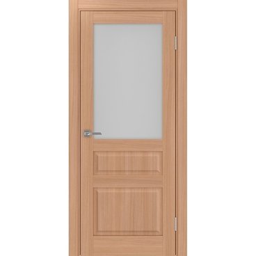 Межкомнатная дверь Тоскана 631.211 ясень тёмный со стеклом