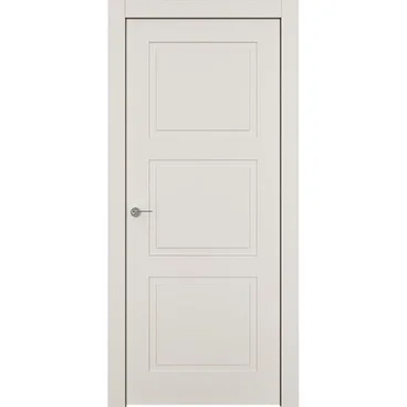 Противопожарная дверь Классика-33 кремовая эмаль EIS60
