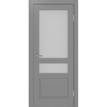 Межкомнатная дверь Тоскана 631.221 серый со стеклом