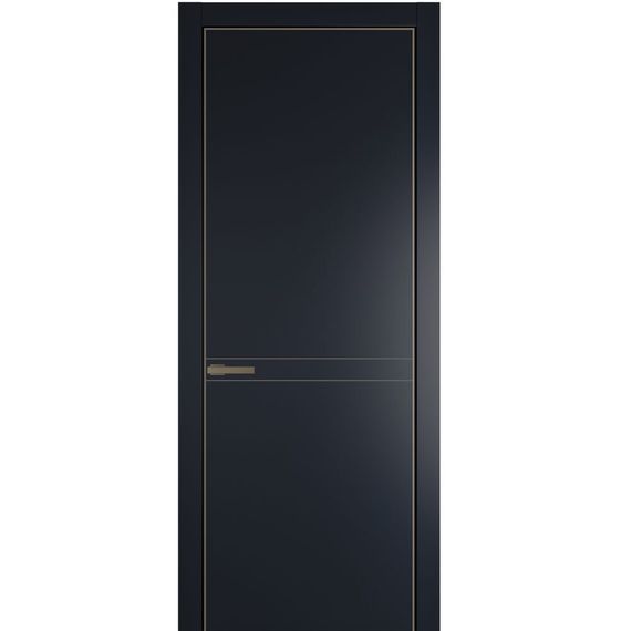 Межкомнатная дверь 11PA нэви блу глухая