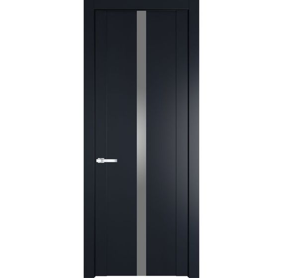 Межкомнатная дверь 1.8P нэви блу остеклённая