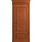 Межкомнатная дверь массив дуба Viporte Классика 1 табачный глухая