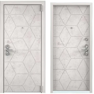 Входная стальная дверь Torex Ultimatum Next NT-3 бетон светлый NT-3 бетон светлый