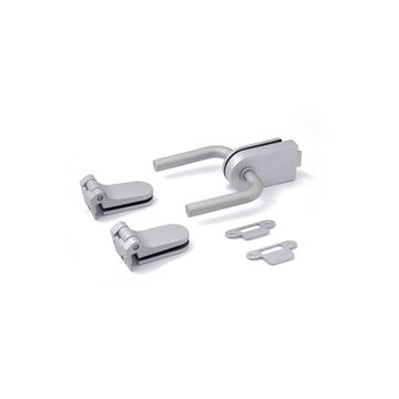 Комплект фурнитуры для стеклянной двери алюминий