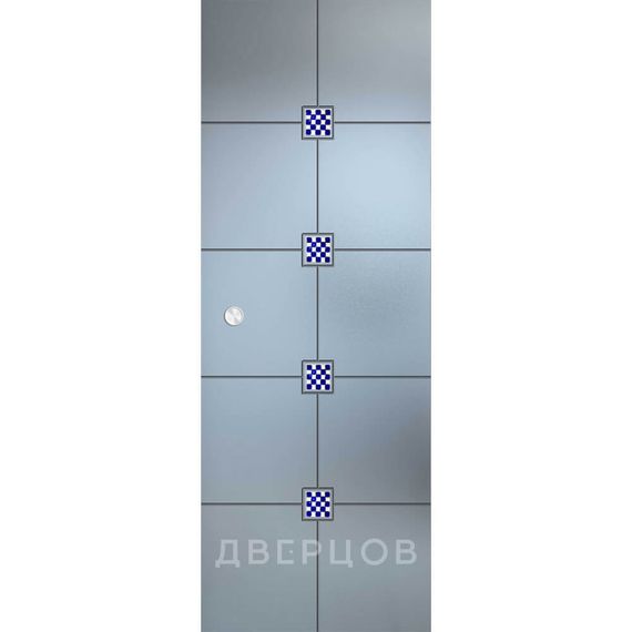 Фото стеклянной раздвижной двери Глория