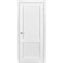 Фото межкомнатная дверь экошпон Profilo Porte PSE-28 белоснежная глухая
