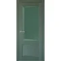 Межкомнатная дверь экошпон Perfecto 108 barhat green остеклённая