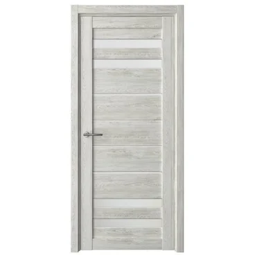 Межкомнатная дверь Пекин эко-шпон дуб нордик со стеклом