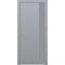 Межкомнатная дверь эмаль Ofram Линнея 6 серая глухая