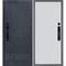 Входная дверь Осло смарт бетон антрацит панель гладкая агат