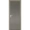 Межкомнатная алюминиевая дверь 12AG никель матовый остеклённая