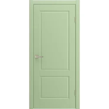 Межкомнатная дверь Патриция фисташковая эмаль RAL 6019 глухая