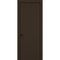 Фото межкомнатной двери керамик FL 2 коричневый глухая