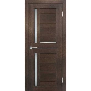 Межкомнатная дверь экошпон Мариам Техно-804 фреско стекло сатинат белый