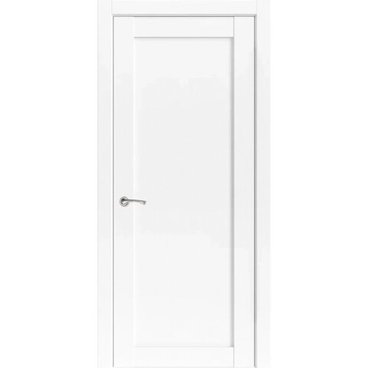 Межкомнатная дверь экошпон 11011 лофт белый глухая
