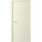 Межкомнатная дверь эмаль Флэт слоновая кость глухая